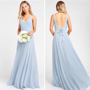 SALE!! Show Me Your MuMu Jenn Maxi Dress - Steel Blue